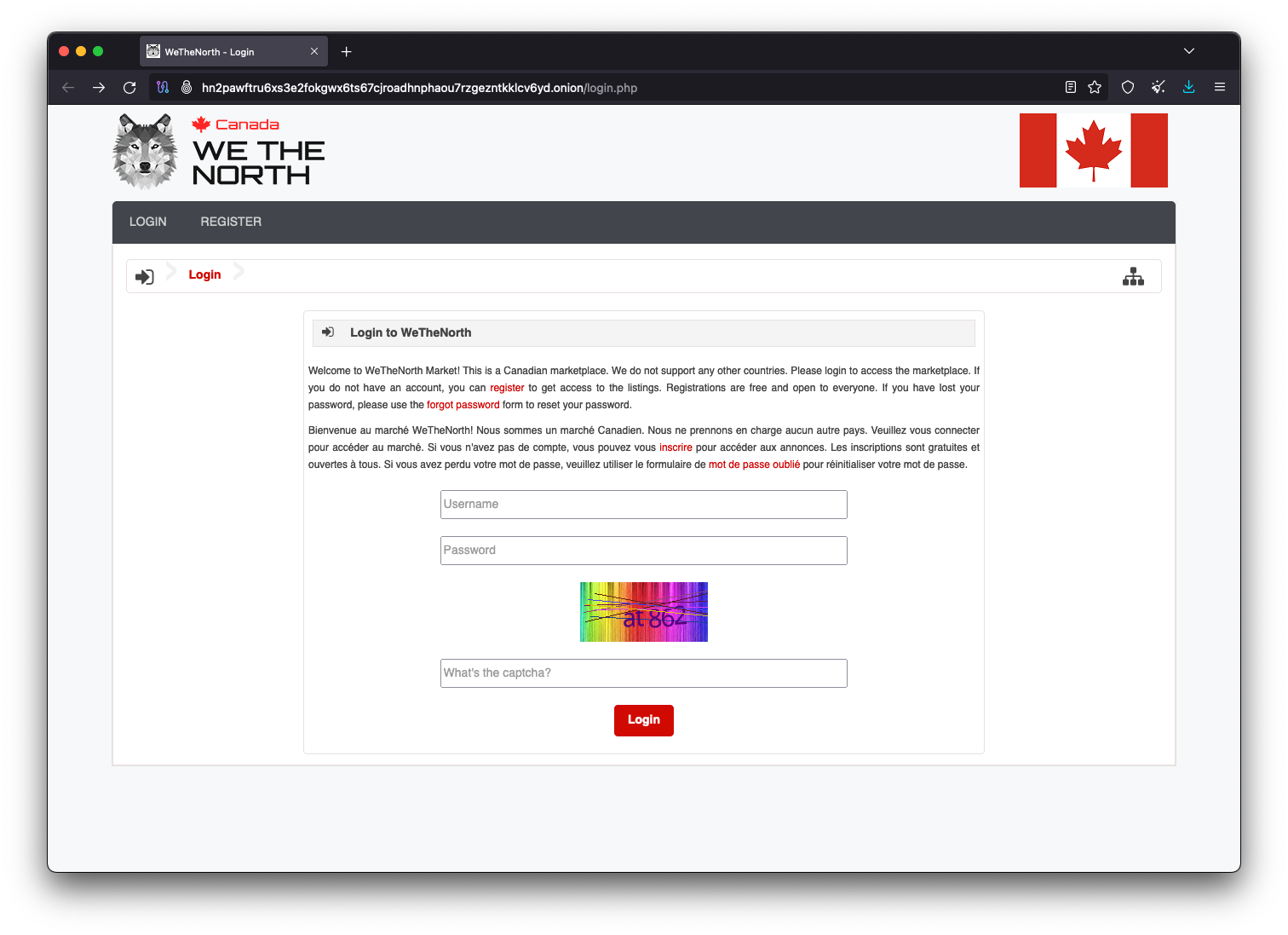 WeTheNorth Login