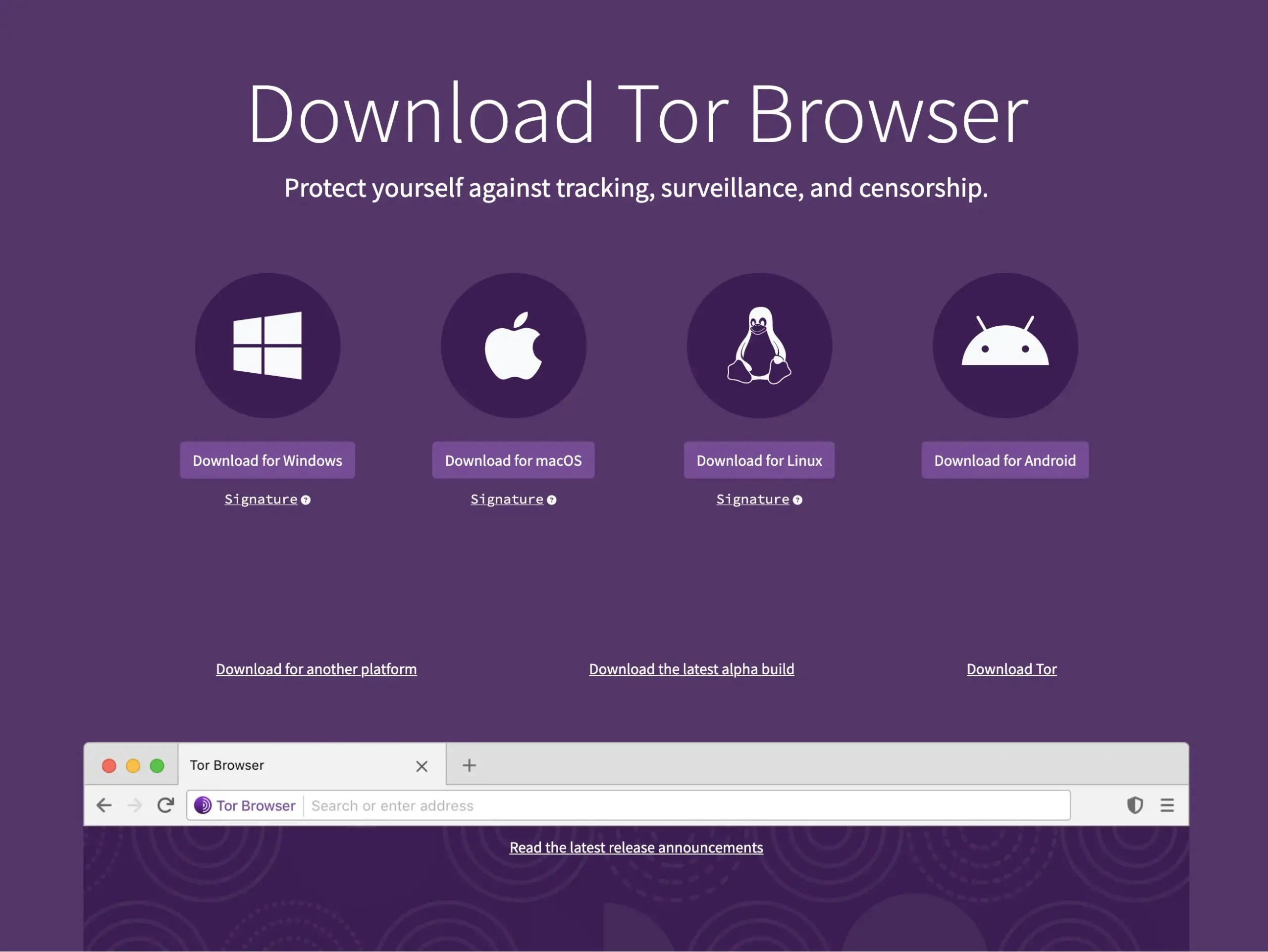 Download Tor Browser