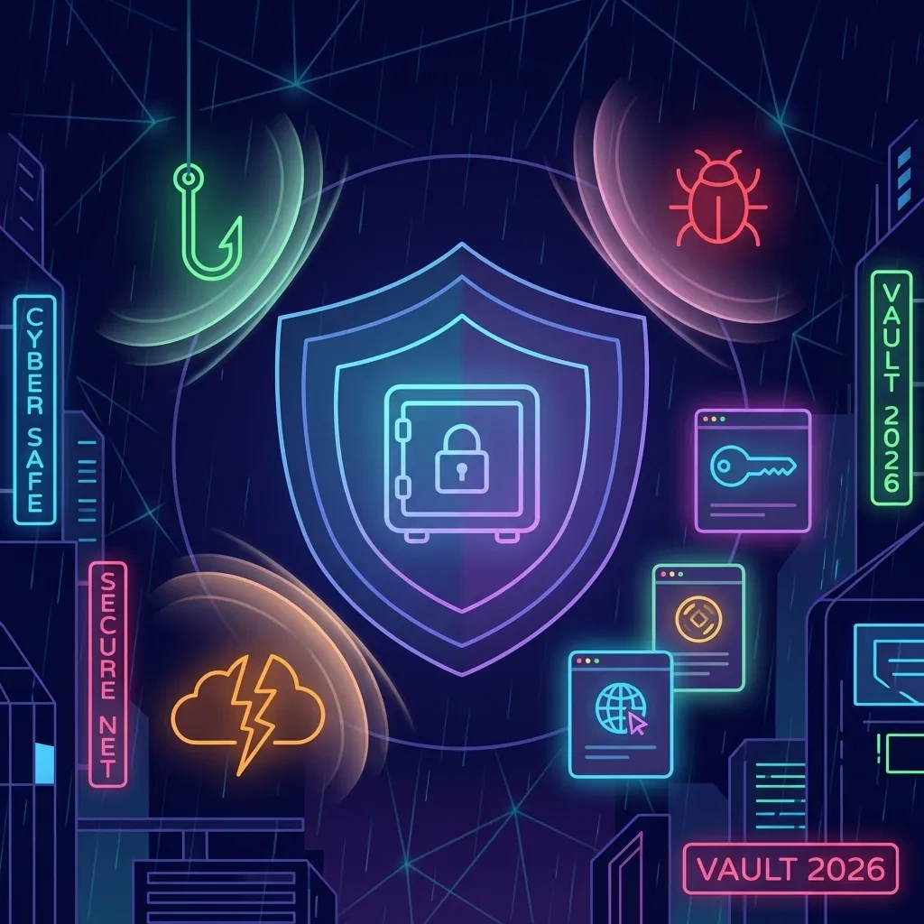 Password Managers in 2026: Protecting Your Vault from Phishing, Malware, and Cloud Breaches