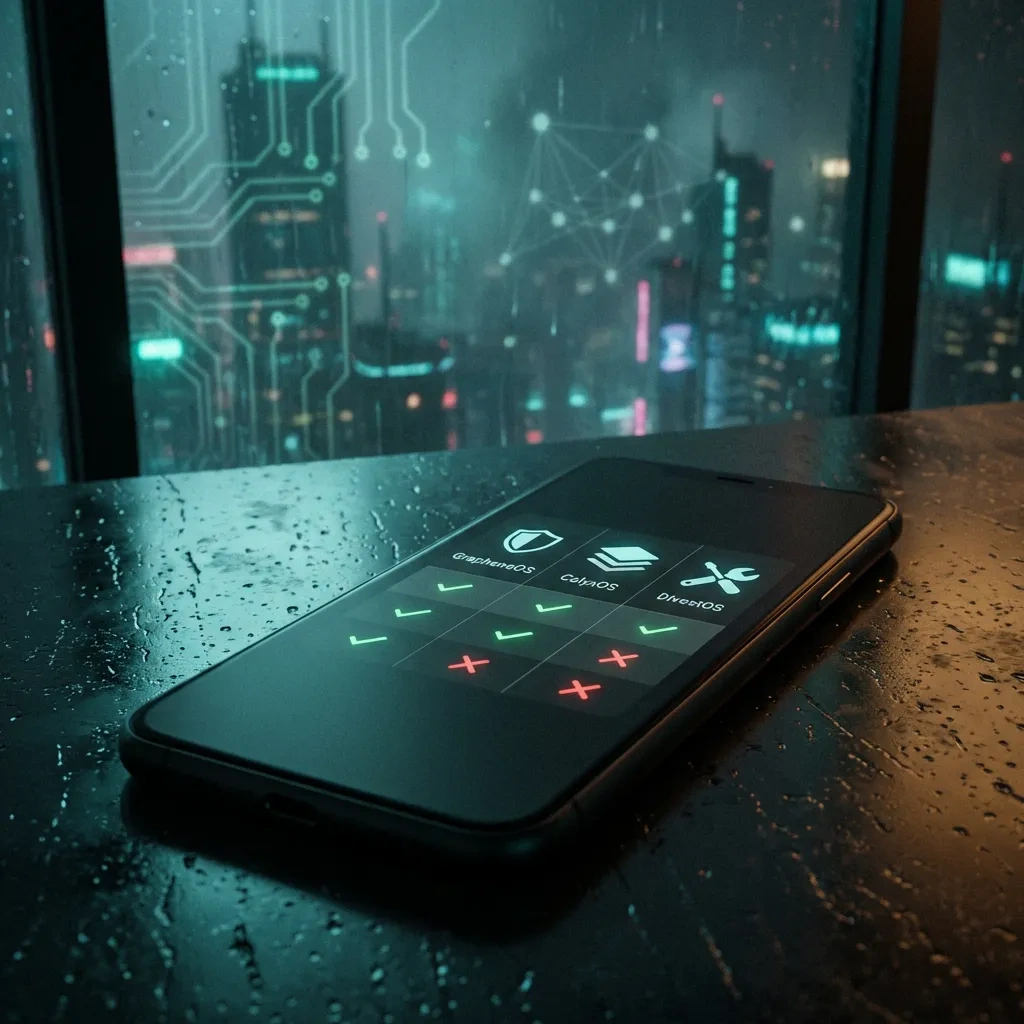 GrapheneOS vs CalyxOS vs DivestOS for Darknet Work in 2026: A Detailed Overview of Pros and Cons